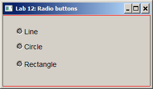 radio buttons