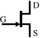 JFET N-type transistor
