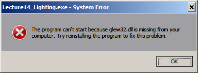 missing dll box