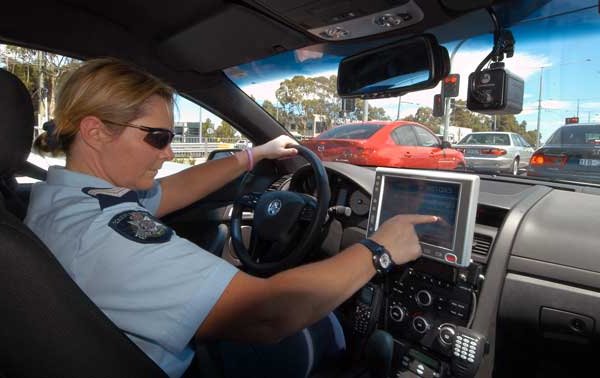 police car GPS